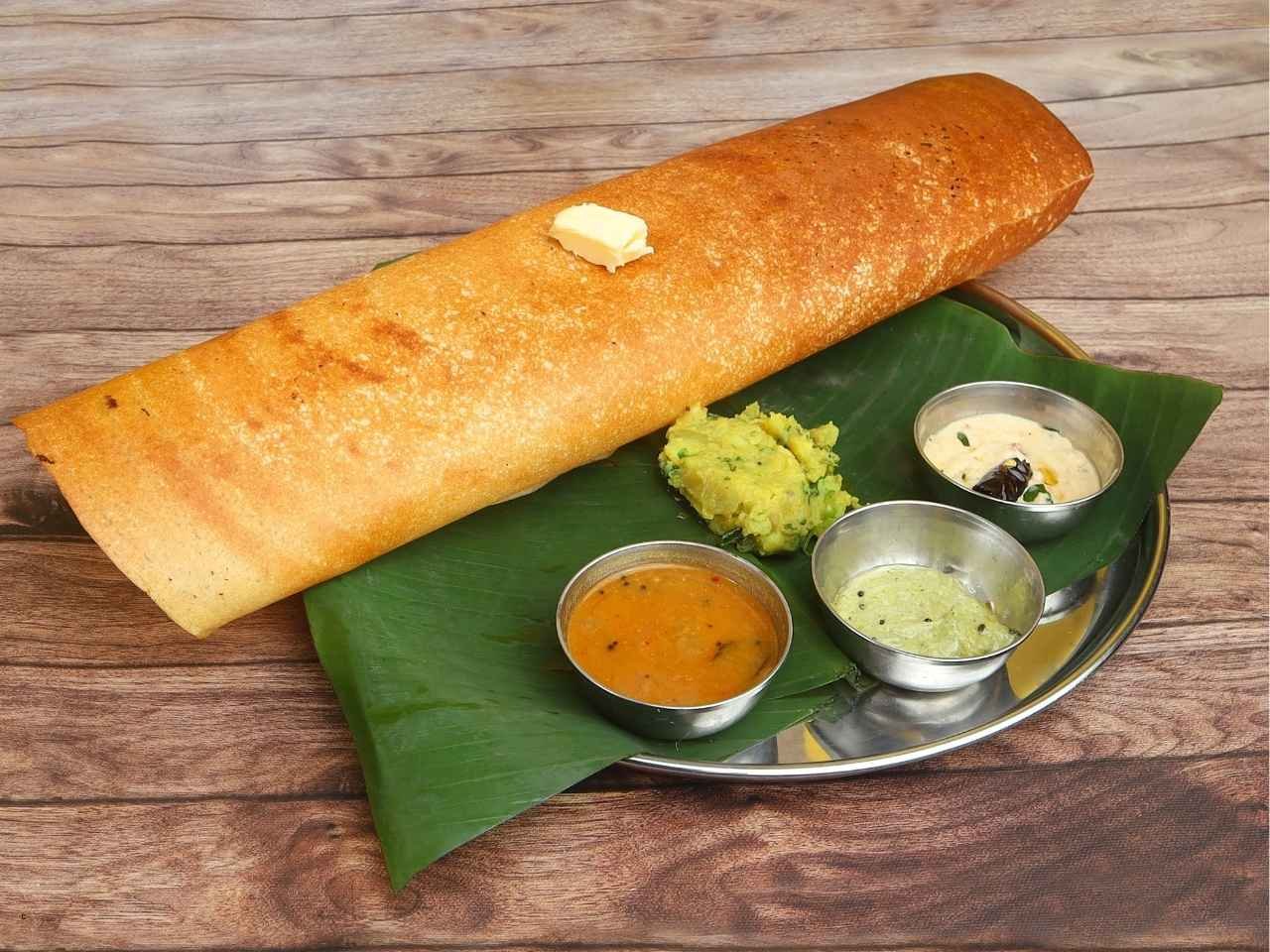 Photo of a Masala Dosha
