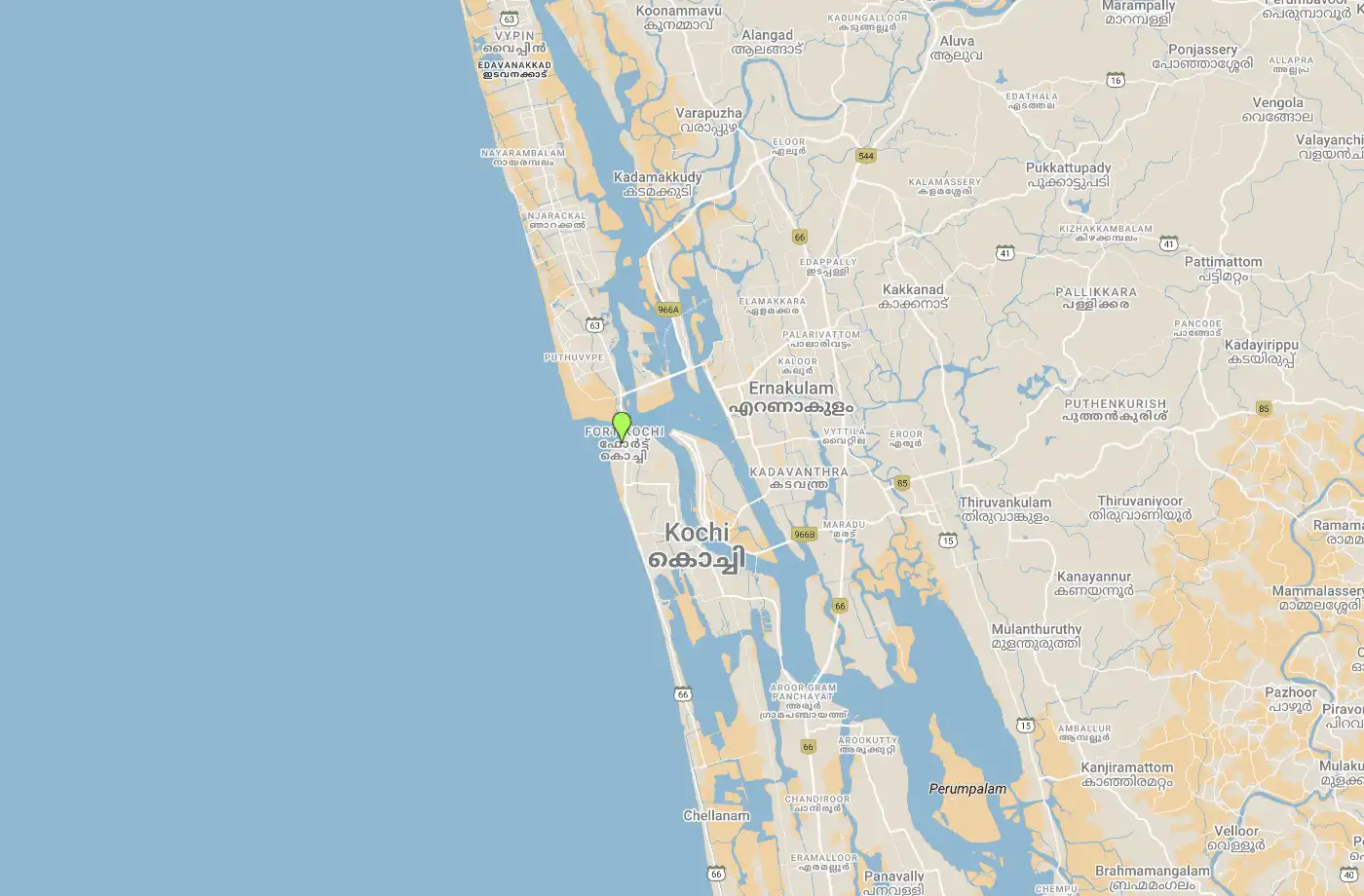 Map of Hotl Le Colonial
